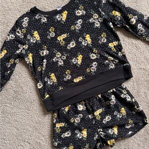 Old Navy girls fleece pajamas